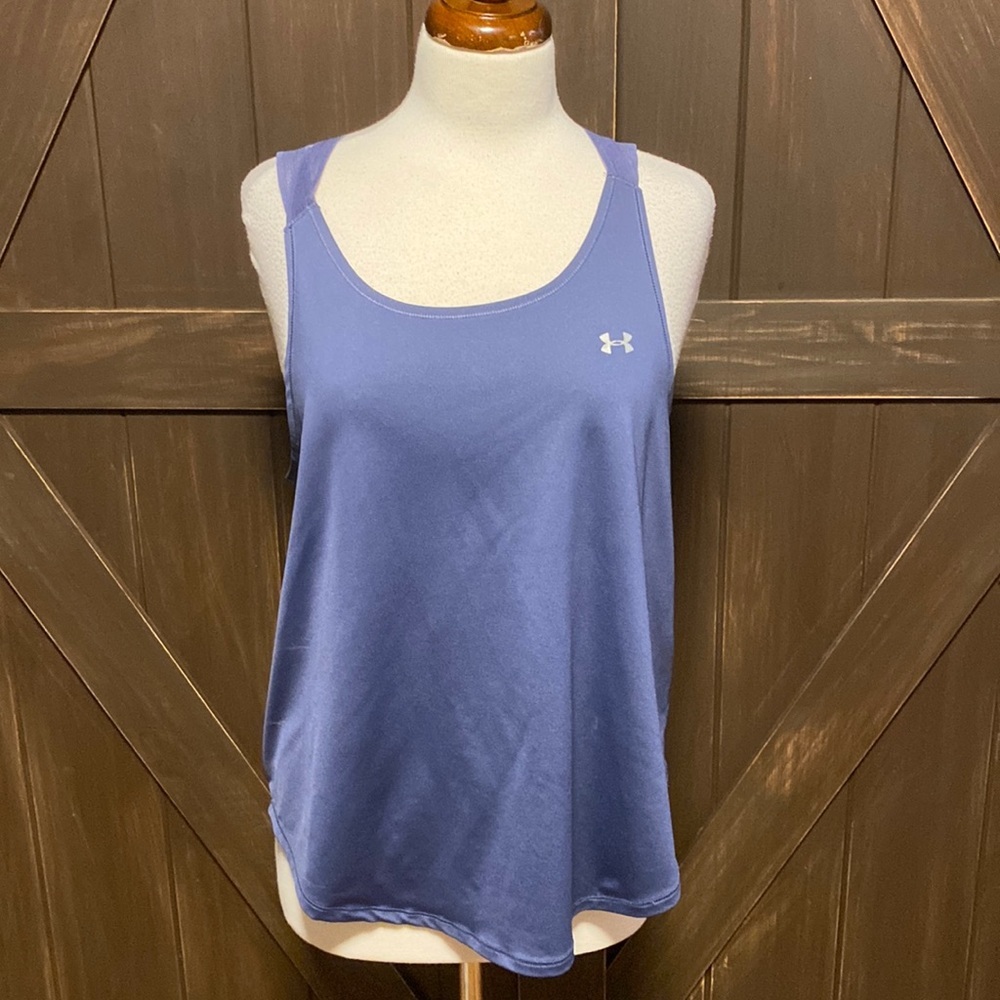 Under Armour Large Plum Blue workout tank
